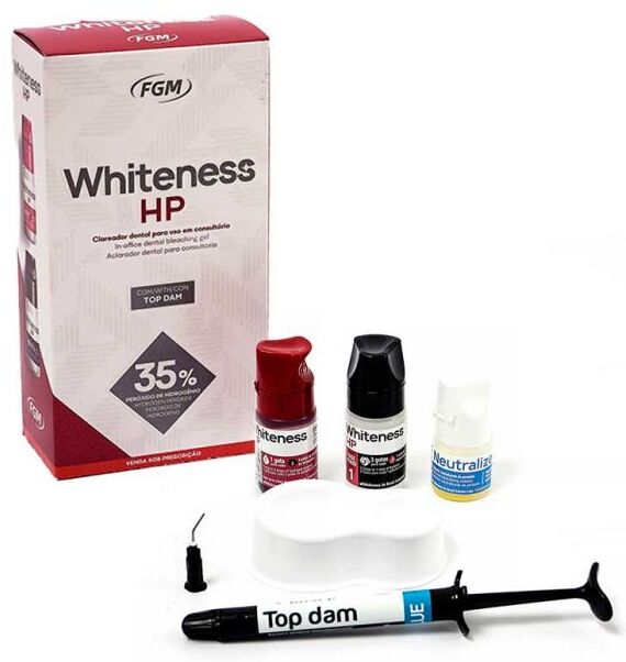 CLAREADOR  WHITENESS HP 35%  COM TOP DAM FGM 15G